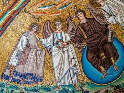 Barcelona, Early Byzantine Mosaics of San-Vitale